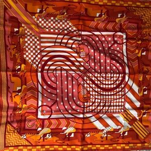 Hermes Steeple Chase, near mint condition, with box, bag and tags attached